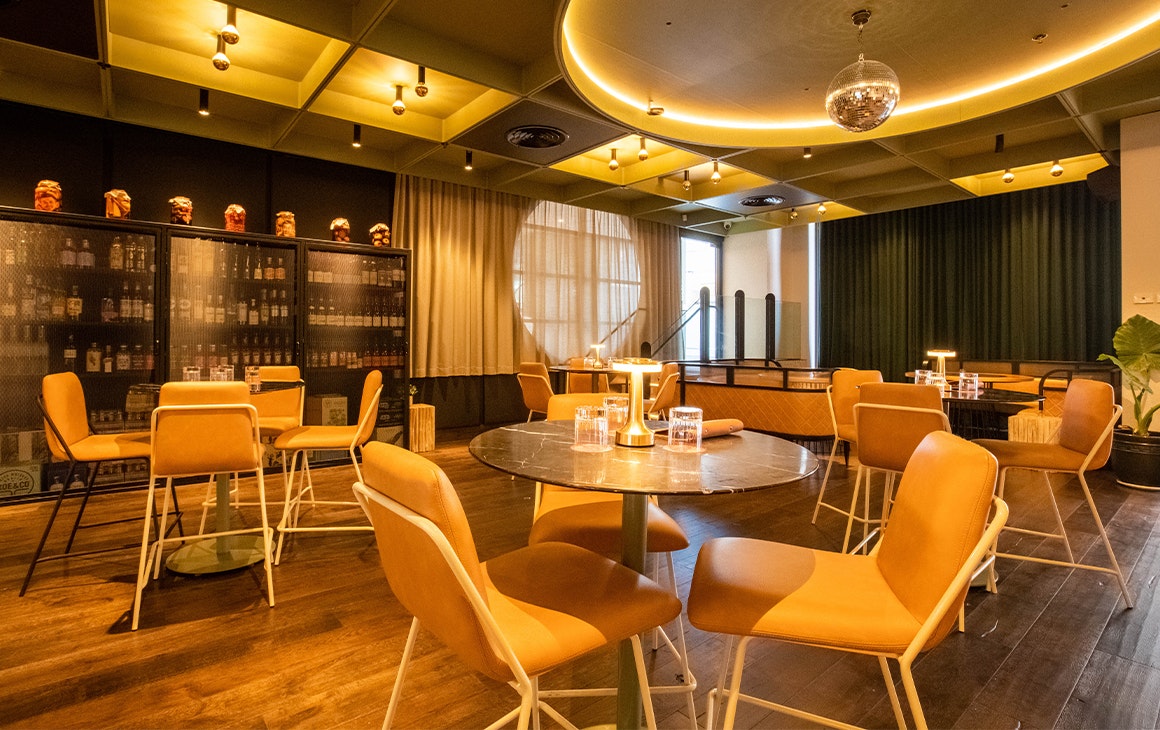 Inside at the Parlour